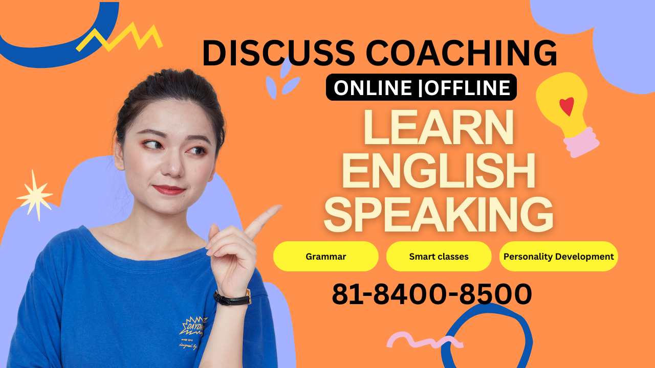Online English Speaking course In India Gurgaon | 8184008500 | Discuss Coaching 